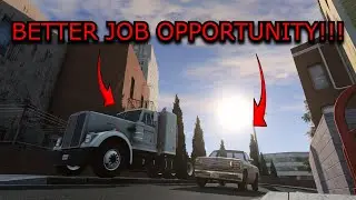 Finding a Better Job Opportunity in BeamNG.Drive RLS Career Overhaul | ep4