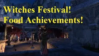 ESO Witches Festival! Food Achievements!