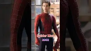 Spider Man (2002) Cast Then and Now #spiderman #marvel #peterparker #thenandnow #cast #shorts