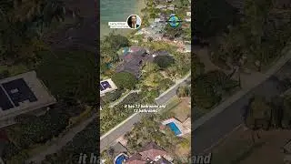 Billionaire Larry Ellison's mansion on Oahu Island, Hawaii