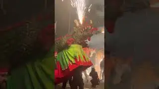 #231 🌈Correfoc Fire Run La Merc&egrave; 2022 #short 100 #video #viral #asmr #fireworks #festival 🇪🇸