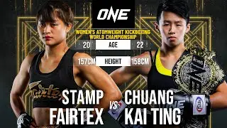 Stamp Fairtex против Chuang Kai Ting | Полный повтор боя