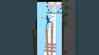 Cargo skates girl run up box 😱🧐 #games #gameplay #shorts