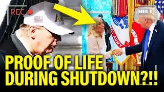 Trump gives PROOF OF LIFE on Friday during DISASTER SHUTDOWN