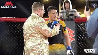 THE FIRST COLLEGE MMA EVENT IN HISTORY | Armand Violi Dominates the Main Event | NUCA MMA