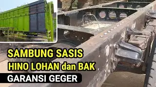 Sambung Sasis Truk Hino Lohan dan Baknya, Garansi Geger