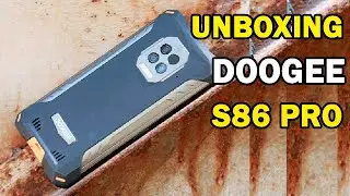 DOOGEE S86 PRO Unboxing and Introduction : 8500mAh large capacity battery