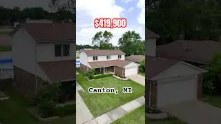 🏡 For Sale in Canton, MI: 4-Bed Colonial with Pool and Fireplace🔥
