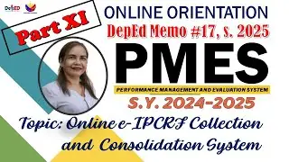 ONLINE e-IPCRF COLLECTION AND  CONSOLIDATION SYSTEM (PART XI)