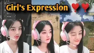 Pro Chinese Girl's Best Expression & Reactions While Playing PUBG | Expressions❣️ | Girl Gamer |