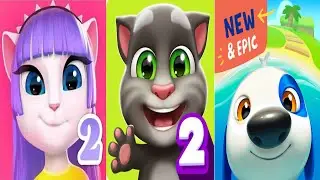 Sweater Outfit My Talking Angela 2 Vs My Talking Tom 2 Vs My Talking Hank New Island