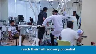The Qatar Rehabilitation Institute’s state-of-the-art gyms