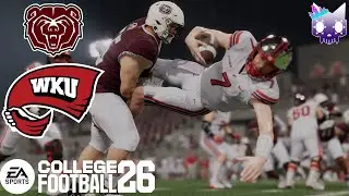 Finding Our Groove! Missouri State Bears Dynasty - Season 1 Week 5 vs Western Kentucky