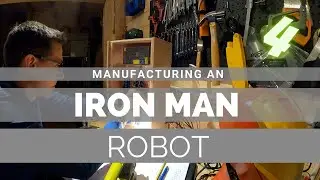 Making an Iron Man Robot - Part 4 - Wiring up the head, and programming gestures.