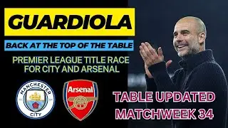 TABLE UPDATED MATCHWEEK 34 - 30/04/2023