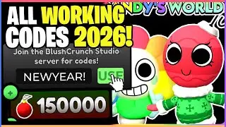 *NEW* ALL WORKING CODES FOR DANDY'S WORLD IN 2026! ROBLOX DANDY'S WORLD CODES