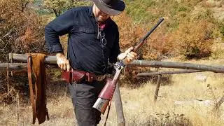 Shooting 300 m. with1859 Sharps Cavalry Pedersoli,.45 Cal. www.blackpowder-bg.com