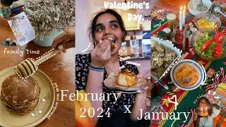 January+February 2024 vlog🌼  New resolutions✨ Valentine's Day💌 Last Uni year🎥 🪄 New memories🧡