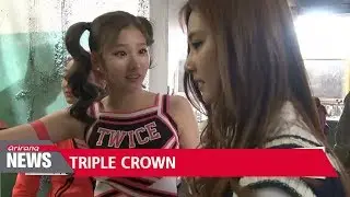 K-pop girl group TWICE wins triple crown on Japan's Oricon Chart