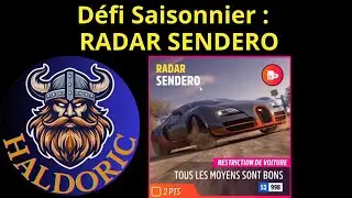 Seasonal Challenge: Radar Sendero. Full Video Tutorial. Forza Horizon 5 (FH5)