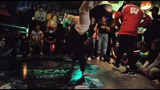 Bgirl Lirio vs. Bboy Marco / Top 32 Breaking / BREAK THE HIP 2022