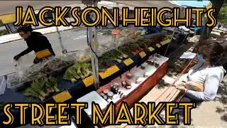STREET MARKET IN JACKSON HEIGHTS (May 10, 2020)