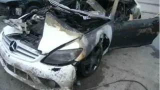 Expensive cars destroyed!