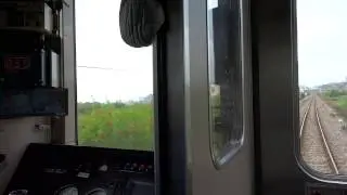 1816次區間車竹中&rarr;上員 車速變化