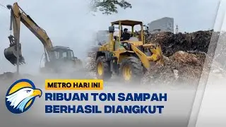Pengangkutan 'Gunung' Sampah Pasar Induk Kramat Jati Dikebut [Metro Hari Ini]