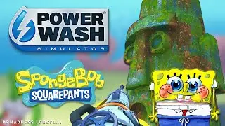 CLEANING BIKINI BOTTOM [CONCH STREET] | POWER WASH SIMULATOR DLC | RELAXING GAMEPLAY