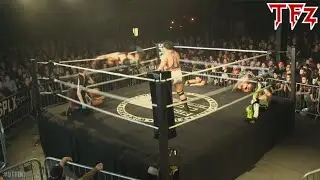 Tyler Bate's Shoulder-Rebound Lariat to Jeff Cobb