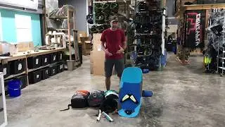 What We Ride, Kiteboarding.com's Jeff Howard foil setup