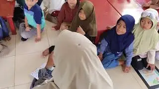 #Belajarseru# TKB Ar RazzAq #tranafertisue#mengguntinghuruf#menghitungbuah#