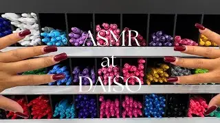 ⋆&deg; 𐙚 ASMR in Public @ Daiso 🛒 Tapping on Camera & Cute Items🕯️ೀ₊&deg;⋆