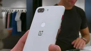 OnePlus 5T Sandstone White Limited Edition - Paris Pop-up Store