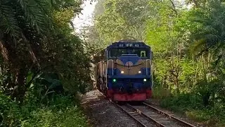 রাতের আপ সীমান্ত এক্সপ্রেস যখন দিনে যায় (747 Simanta Express) Jafarpur Railway Station BD Train