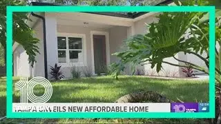 Tampa unveils new affordable home
