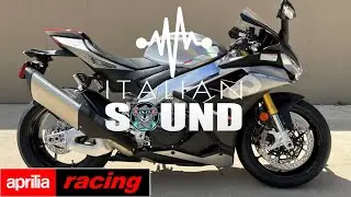 #aprilia  RSV4  2023 Exhaust Sound Compilation🇮🇹