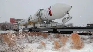 Вывоз РКН &laquo;Зенит-2SБ&raquo; с КА &laquo;Ангосат&raquo;