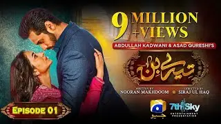 Tere Bin Episode 01 - [Eng Sub] - Yumna Zaidi - Wahaj Ali - 28th December 2022 - HAR PAL GEO