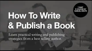 Book Writing & Publishing Workshop | Session 1 | Samuel Deuth