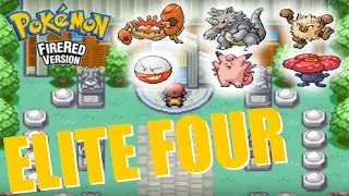 Pokemon Fire Red - The Elite Four!
