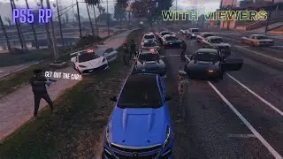 GTA 5 ONLINE PS5 RP WITH SUPPORTERS LIVE