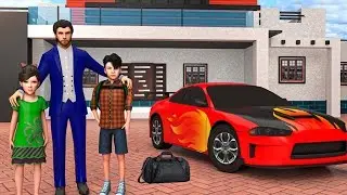 Virtual Single Dad  Happy Family 3D - Simulator game, || Android Gameplay