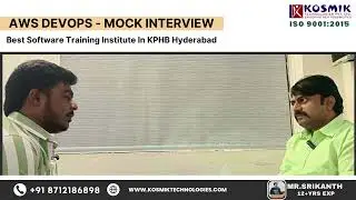 AWS DEVOPS  @Kosmiktechnologies #software #education #mockupinterview #weeklyexams #placement #viral