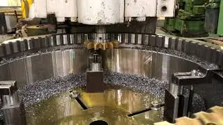 Нарезка зуба на зубодолбежном станке