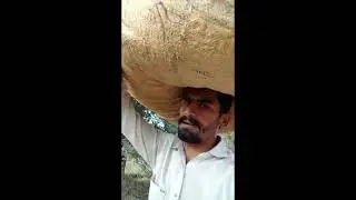 hamid ali first vlog and hamid happy.hamid ali goat ka gass kantne gia