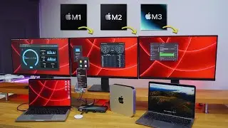 3 Monitors on any Mac M1, M2, or M3 Macbook Pro 🔥 Mac Mini & MacBook Air