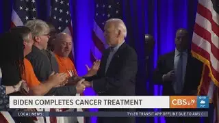 Former President Biden completes cancer treatment