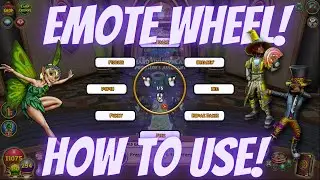 💃 How to use the Emote Wheel in Wizard101!